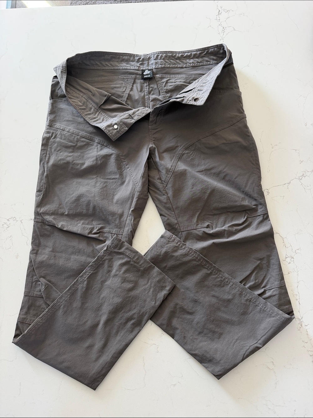 Men's 13th Heaven brand Gray Utility Pants - 34x34